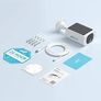 2K Solar Security Cameras Wireless Outdoor/Indoor, Integrated Solar Panel, Battery Camera, Color Night Vision, Spotlight Camera, 2-Way Talk, PIR Motion Detection, Alerts, Work with Alexa, C3 Image 8