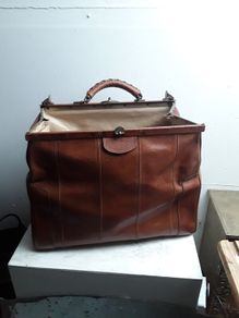 Vintage Leather travel bag