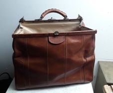 Vintage Leather travel bag