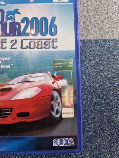 Outrun 2006 Coast 2 Coast Ferrari Official Product PlayStation2 Ps2 Games Original