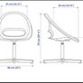 Office desk + chair Image 9