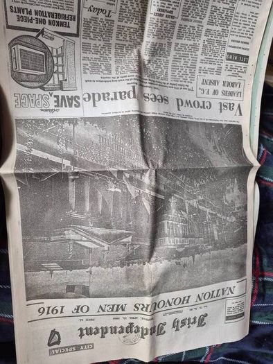 Irish independent supplement for the Golden Jubilee of the Irish Insurrection