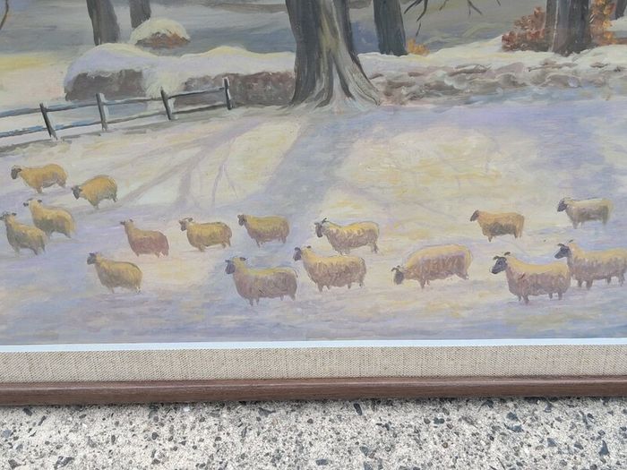 2 X Tom Mc Assey Oil On Board Original Irish Paintings