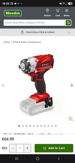 Einhell Cordless Impact Driver Tool Set