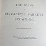 Vintage Poems By Elizabeth Barrett Browning 1844 Image 5
