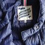 Navy Puffa Coat  Size 14 Image 6