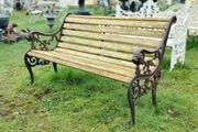Garden Bench Cast Iron Ends KAS1110