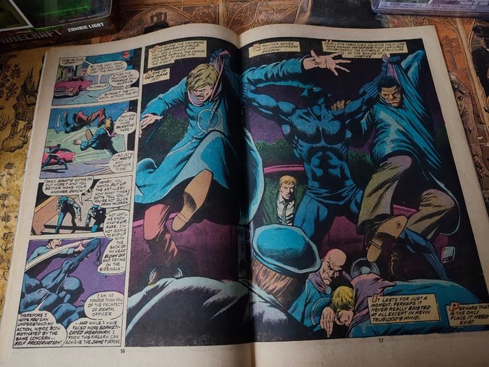 Jungle Action ! The Black Panther ! Issue #19 ! Black Panther Fights the Ku K.l.u.x. Klan ! Bronze Age Comic from 1976 ! by Marvel !