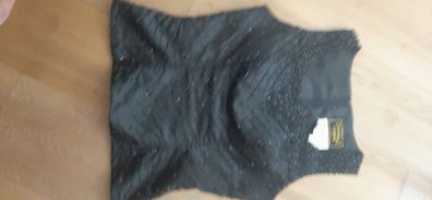 Black Bustier / Corset top size 8 (USA)