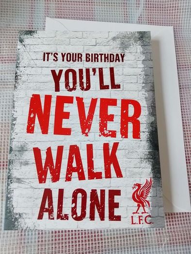 3 x Liverpool birthday cards