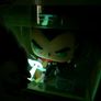 Funko Pop! Dragon Ball GT Super Saiyan Vegeta 4 Flocked Glow in the Dark Limited Chase Figure + Protector Image 2