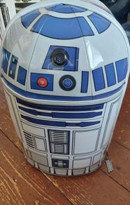 Star Wars- R2D2 travel case with wheels, retractable handle