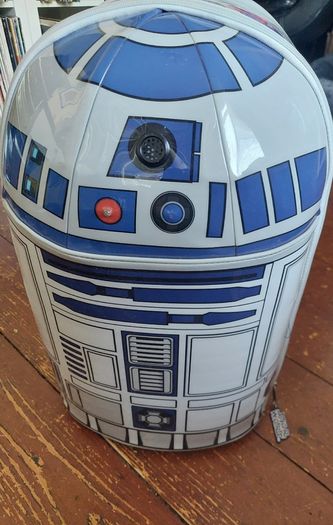 Star Wars- R2D2 travel case with wheels, retractable handle