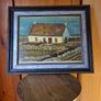 Vintage Irish Countryside Scene in a Frame Image 4
