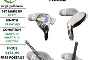 Callaway Paradym Ai Smoke HL Hybrid / #6 27 Degree / Cypher Sixty 5.5 Regular