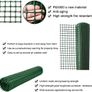 Garden Fence Barrier for Dogs,1x20m Snow Fence Plastic Mesh Fencing Roll [Heavy Duty] Safety Temporary Fencing,Garden Mesh Border Fence Reusable for Yard Vegetable Poultry Rabbit Chicken-Green Image 5