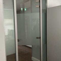 Glass Office Partition Doors & Aluminium Frames