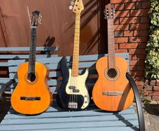 3 guitars