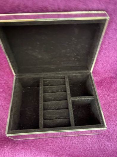 Jewellery Box - Mirror Outside with Design