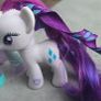 Rarity 3inch Brushable with outfits 2010 MLP G4 My Little Pony Image 4