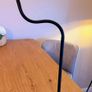 Black LED Desk / Reading Lamp, Flexible Neck, Like New Image 3