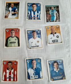 Vintage merlin Premier league cards 1997/98