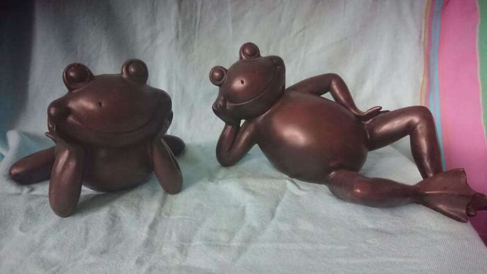 Happy frogs