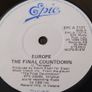 Europe Final Countdown 7" Vinyl 1986 Image 2