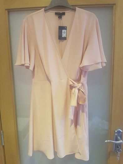 Blush, Wrapover dress