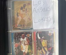 Basketball All Stars Card Binder Collection 159 Cards Gold Foil/Holo Style