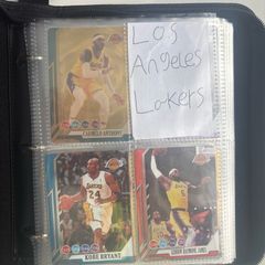 Basketball All Stars Card Binder Collection 159 Cards Gold Foil/Holo Style