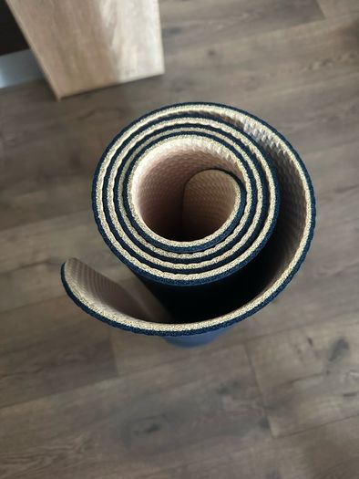 Yoga Mat - Navy & Pink, Like New