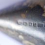 Vintage Solid Silver Perfume Funnel, Hallmarked English Silver Image 3