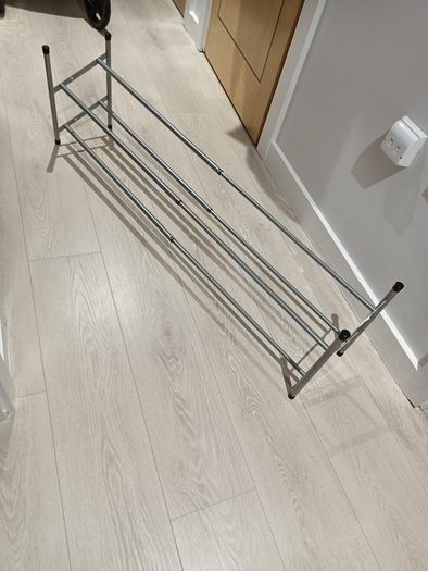 Extendable 2 Tier Shoe Rack