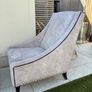 Chair and Pouf Image 2