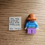 lego hol097 christmas train ride passenger, set 40262 Image 2