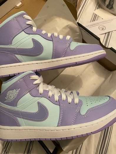 jordan 1 purple aqua