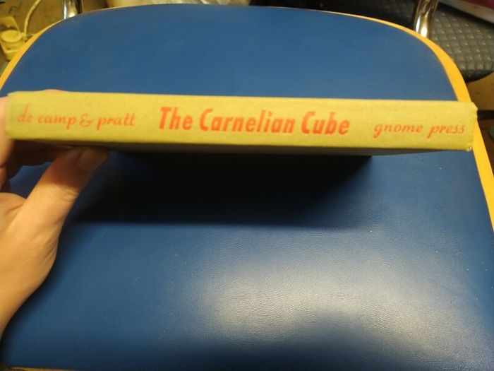 The Carnelian Cube, first edition