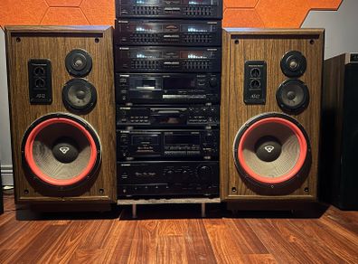 Cerwin Vega AT-12 floor standing speakers