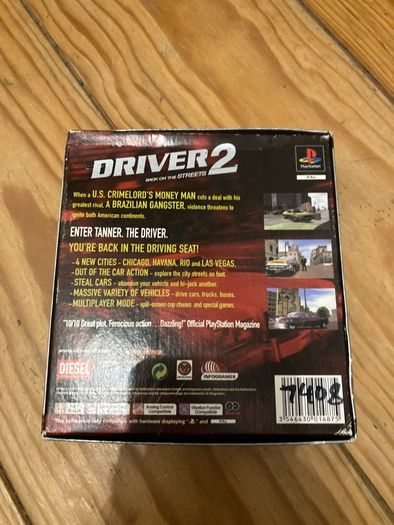 Driver 2 limited edition playstation 1