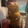 Adult inflatable costume dinosaur Image 4
