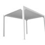 Pergolux Modern Pergola White 3x3x2.4m Image 5