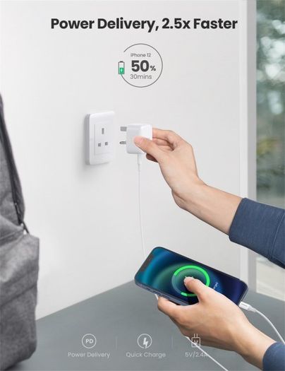 20w Green Fast Type-C 20W PD Power