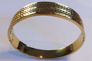 Gold-plated stainless Steel bracelet 28g New