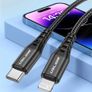 Short 30cm Type C to 8pin Fast Charger Data Cable for iPhone 14 13 12 XS XR SE Image 2