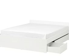 IKEA Vihals Double Bed Frame