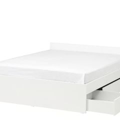 IKEA Vihals Double Bed Frame