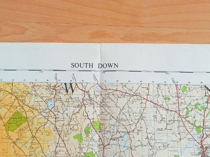 Vintage Ordnance Survey maps of Northern Ireland set of 9 maps