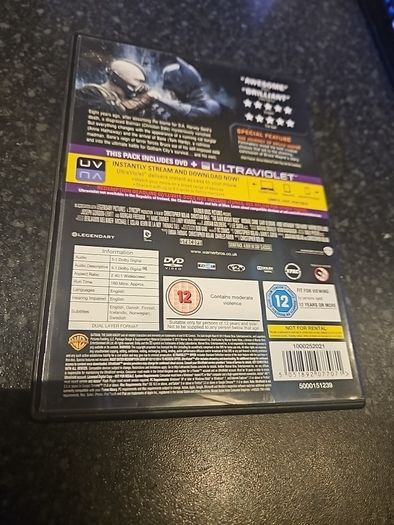 The Dark Knight Rises DVD