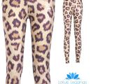 Lotus leggings womens new leopard print size 10 medium